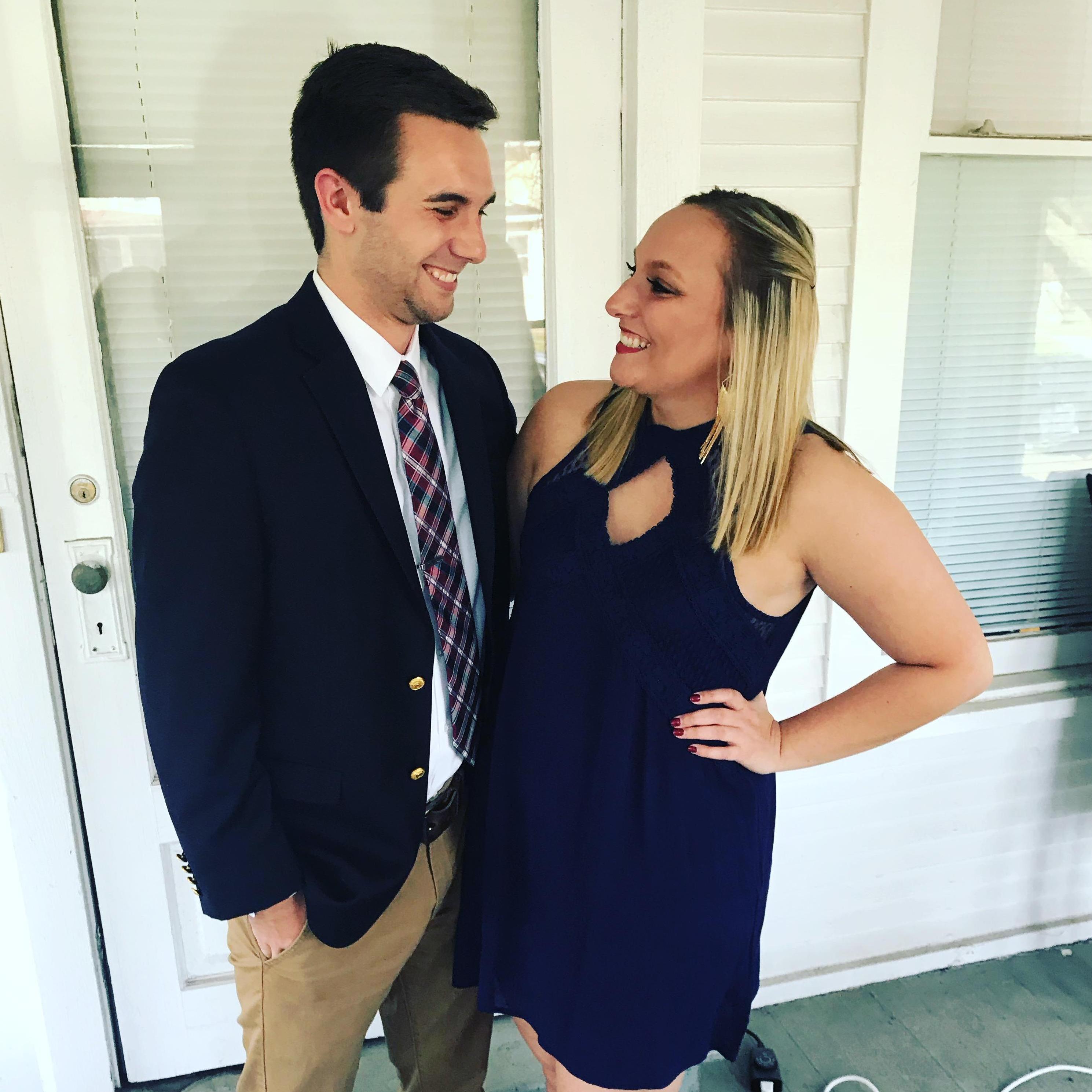 Last Chi Omega date party!