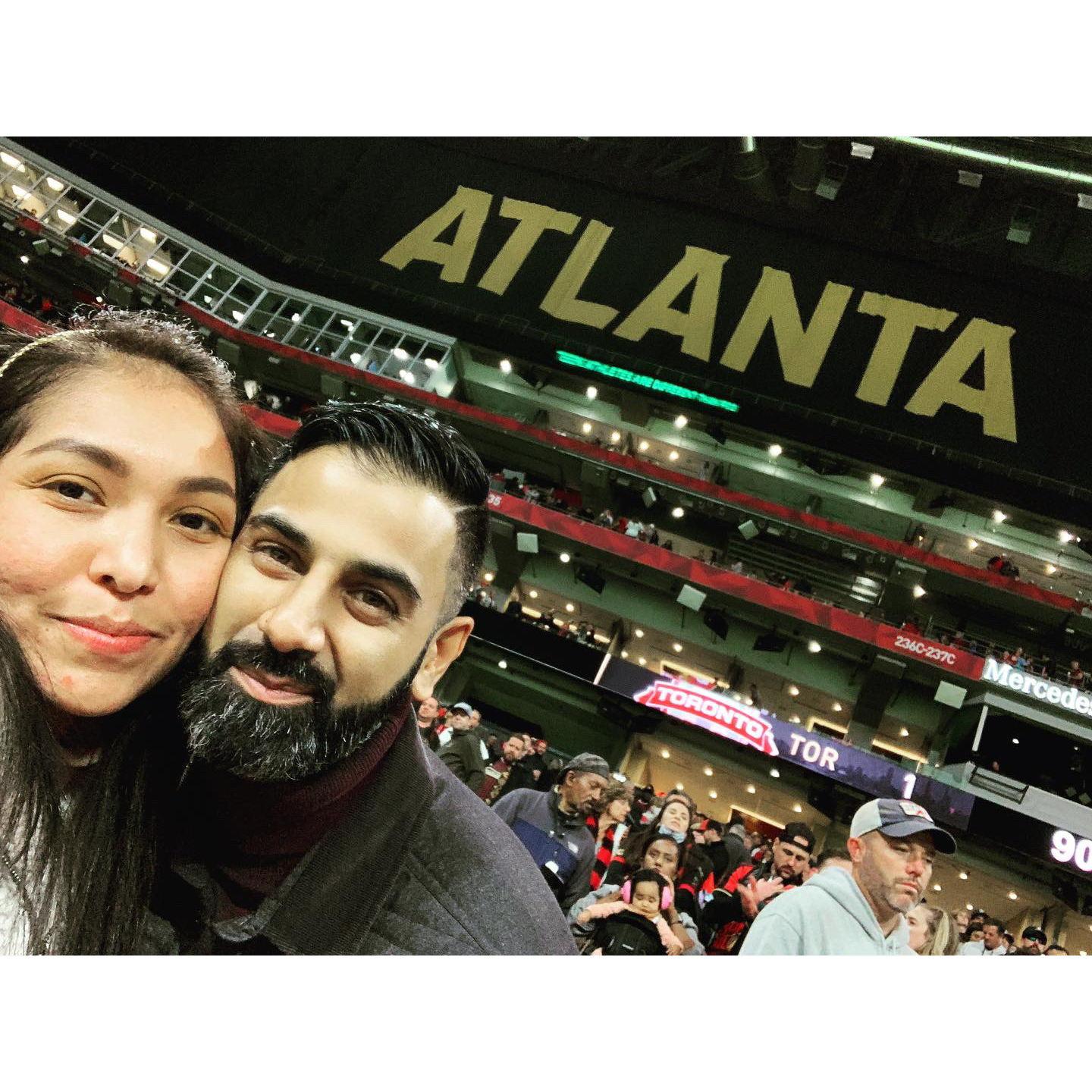 United Atlanta vs Toronto FC Mercedes benz in _ Atlanta, Georgia