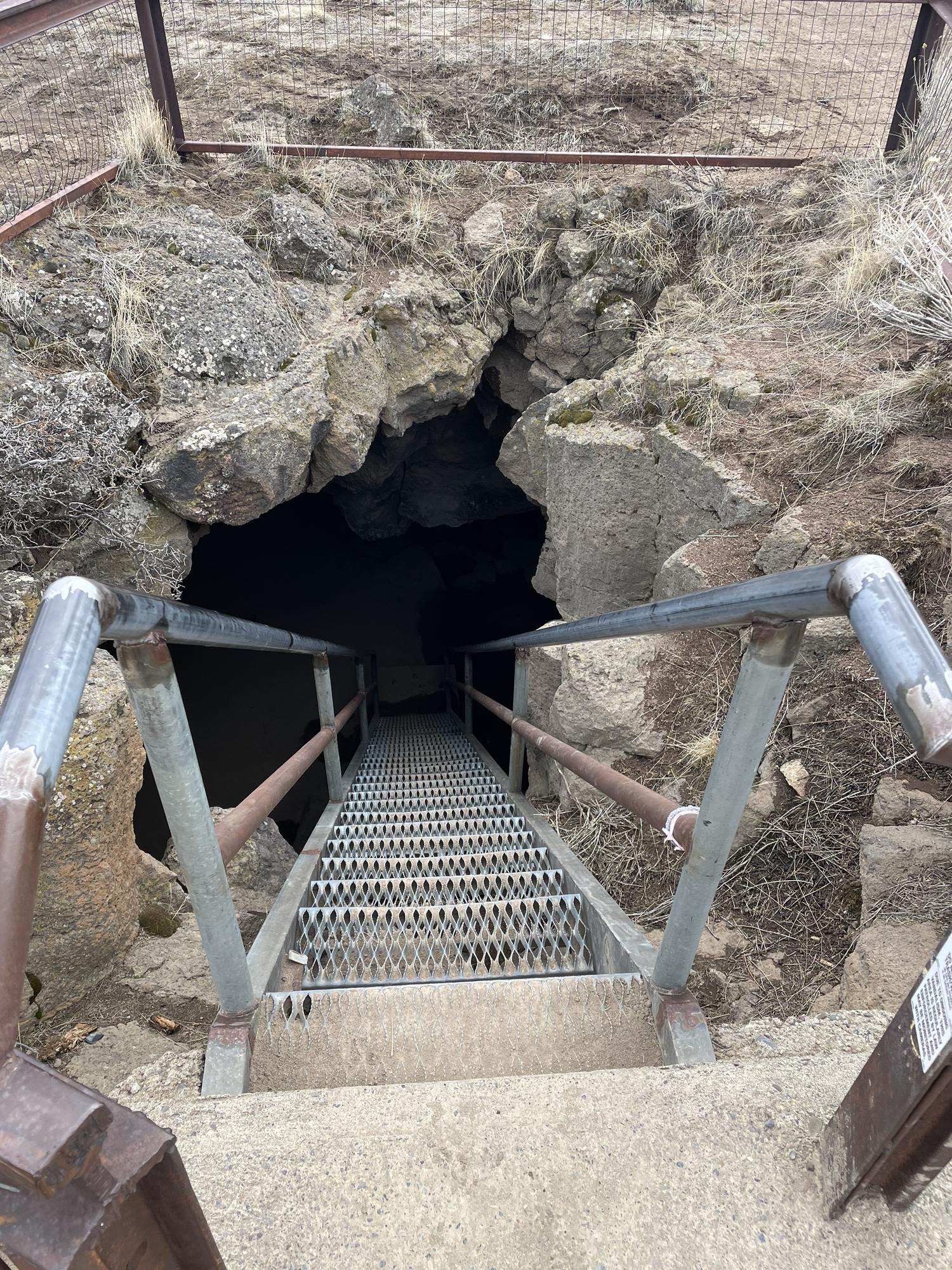 Boyd cave in Bend!
