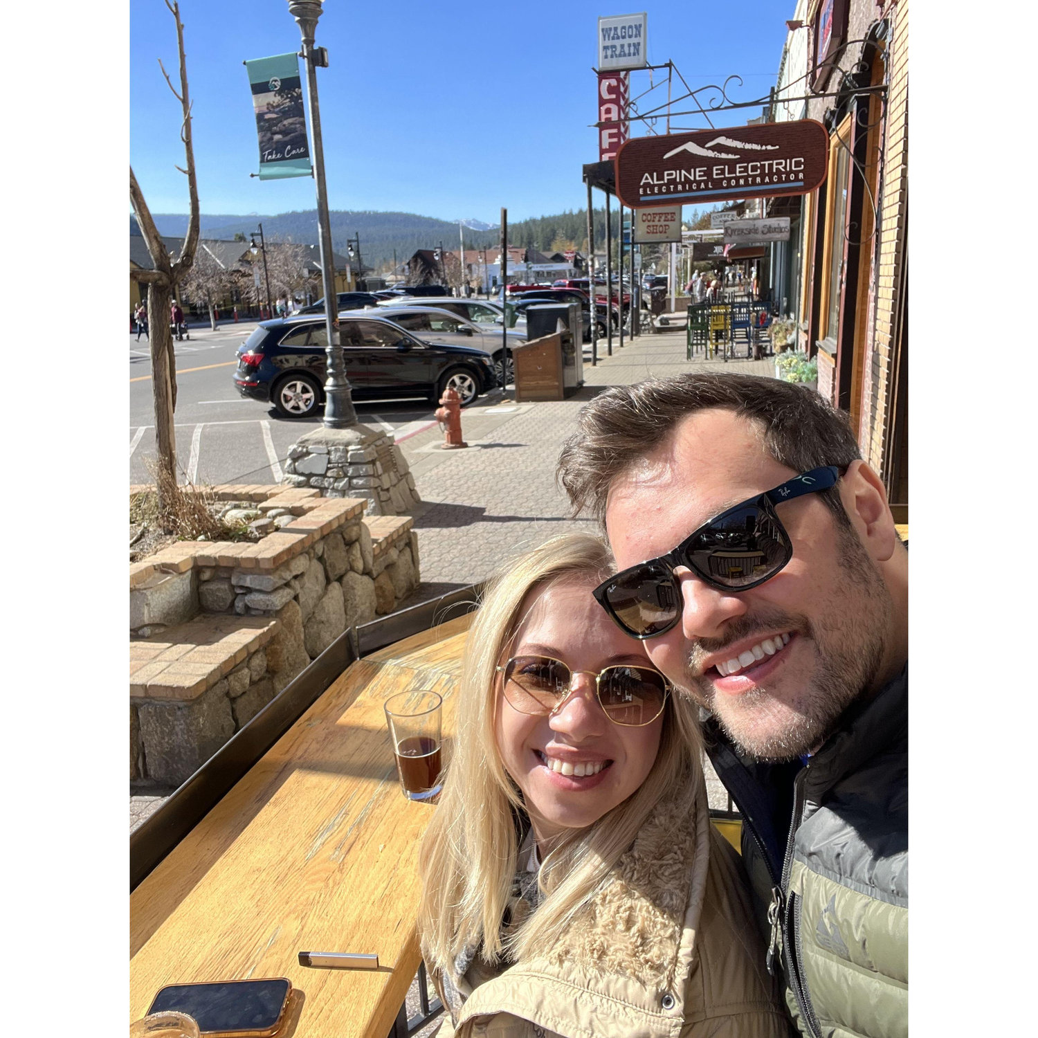 Truckee, CA - small town by Lake Tahoe / October 30, 2023