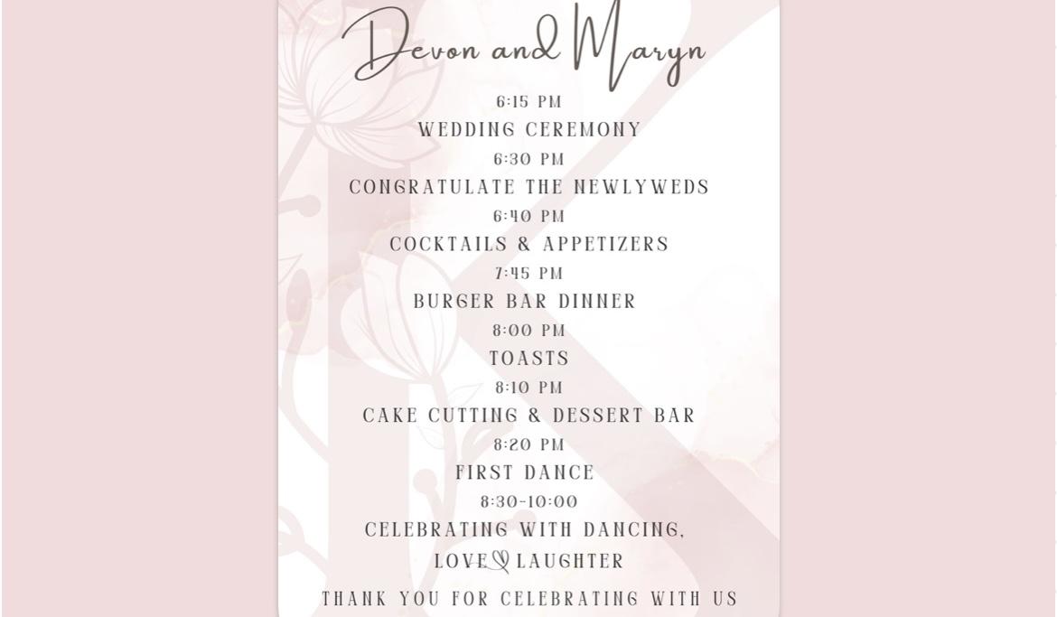 The Wedding Website of Maryn Long and Devon Knuteson