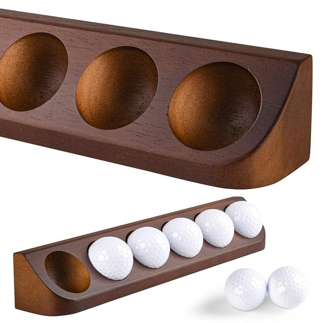 Tapeera 2-Pack Golf Ball Display Case Wall Mount - Display 12 Standard Golf Balls - Golf Office Tabletop Decor - Sport Memorabilia Display Case for Golf Ball Collector - Golf Accessories Gift for Men