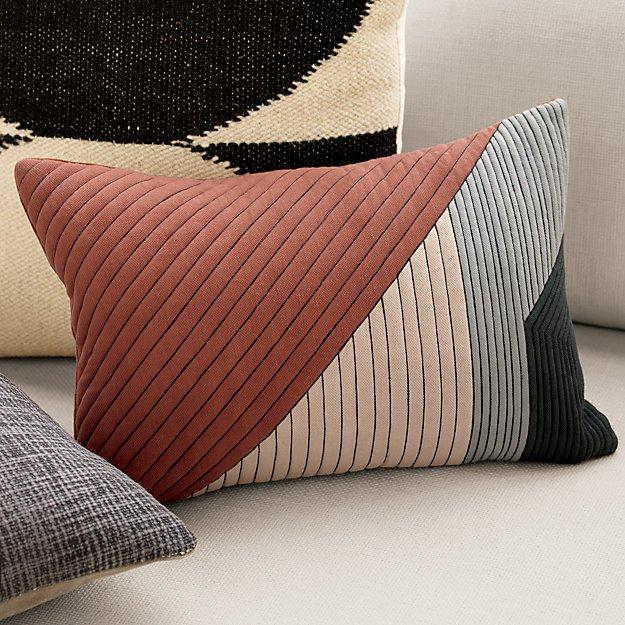 18"x12" Pata Pillow with Down-Alternative Insert