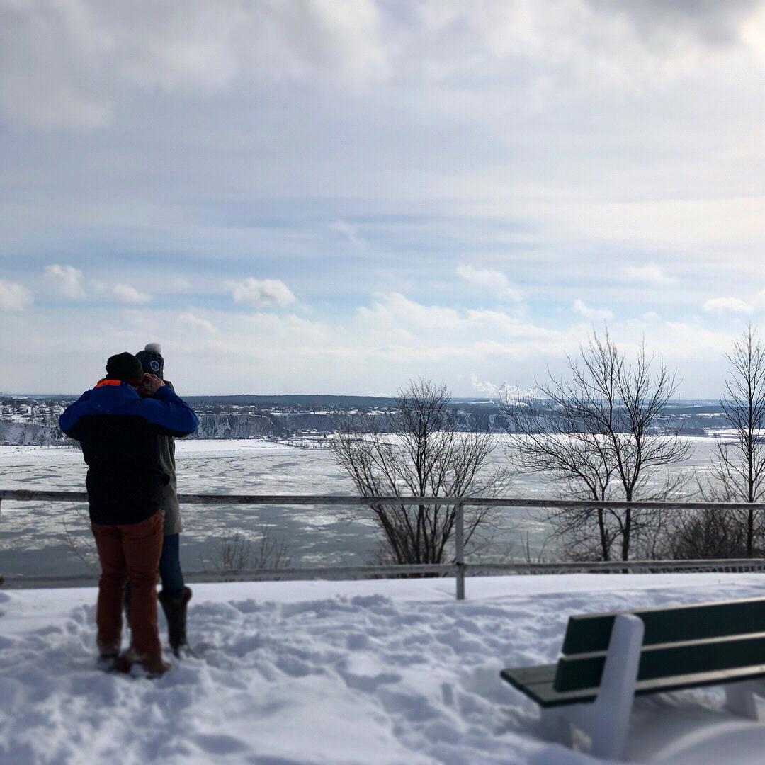 Just after he popped the question!