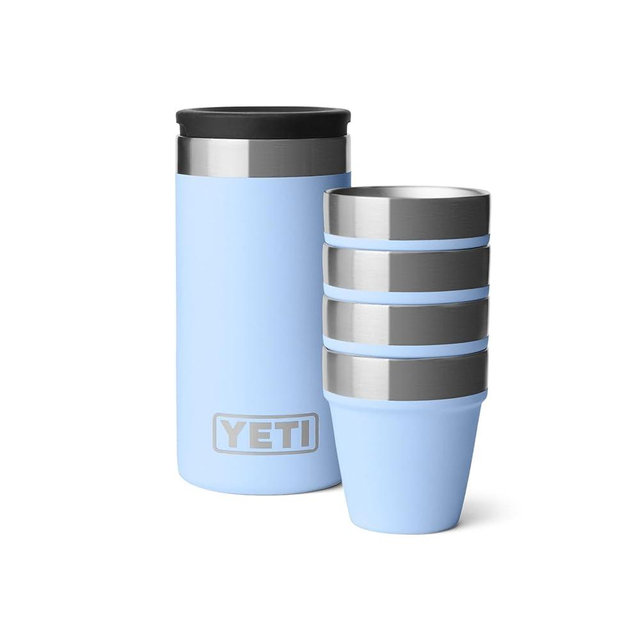 YETI Shot Glasses with Carrying Case, Set of 4
