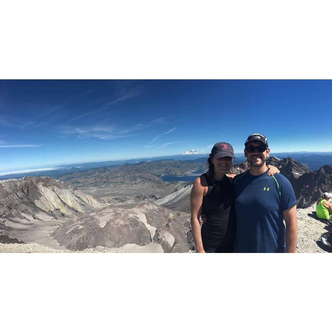 Summit of Mount St. Helen's!