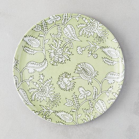 Garden Melamine Plate