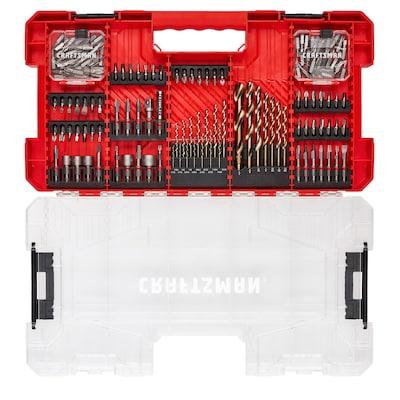 Shop CRAFTSMAN CRAFTSMAN 140-Piece Impact Driver Bit Set