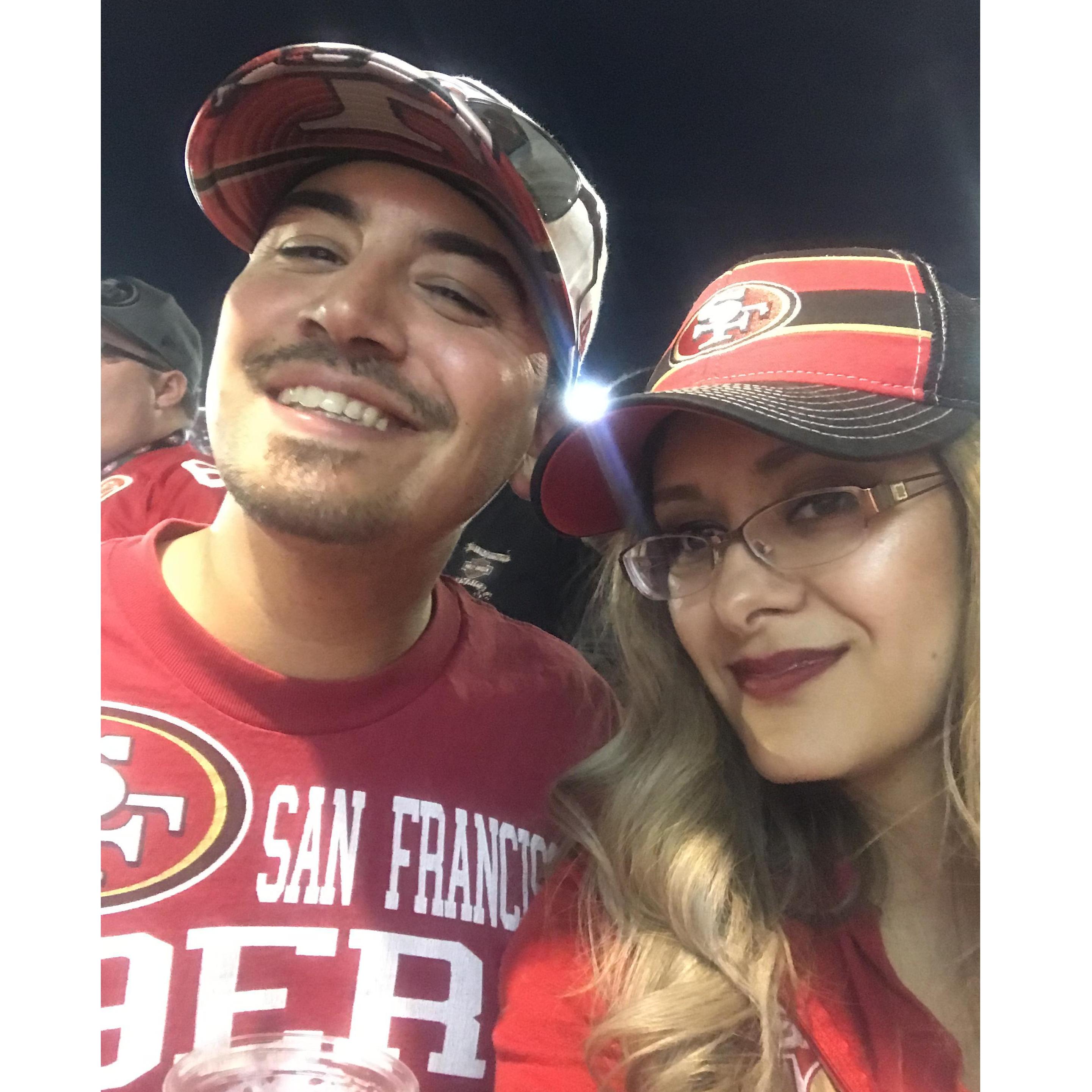 Football 🏈 brought us together ❤️ 💛