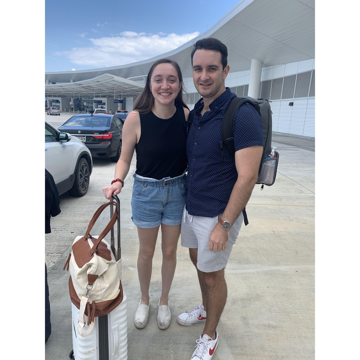 We love to travel. In 2022 we set a goal to visit a new country together every year. So far we have been to Mexico, Ireland, Iceland, and The Bahamas together!