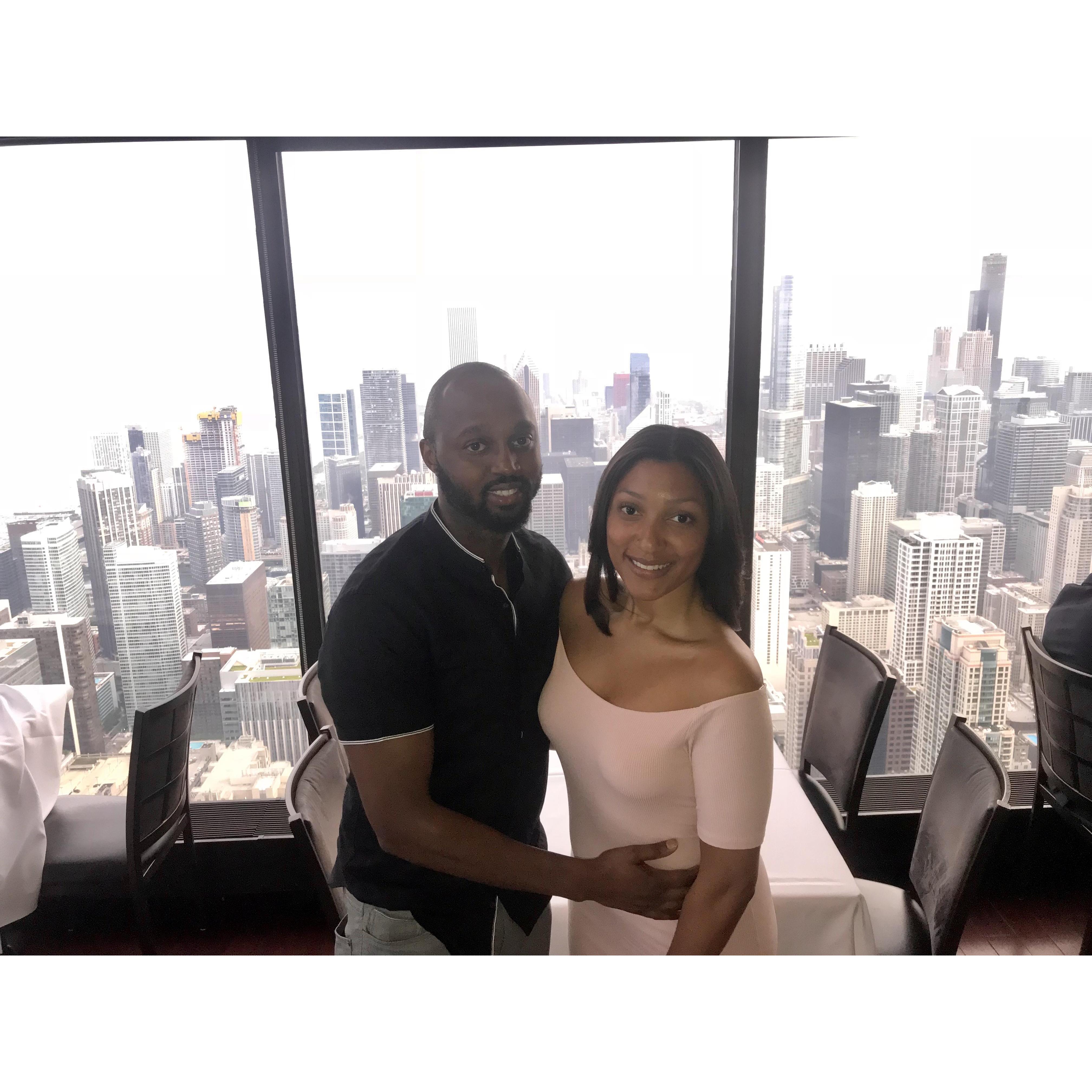 Date Night on Top of Chicago