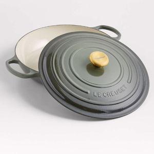Le Creuset Signature 5-Qt. Thyme Enameled Cast Iron Braiser