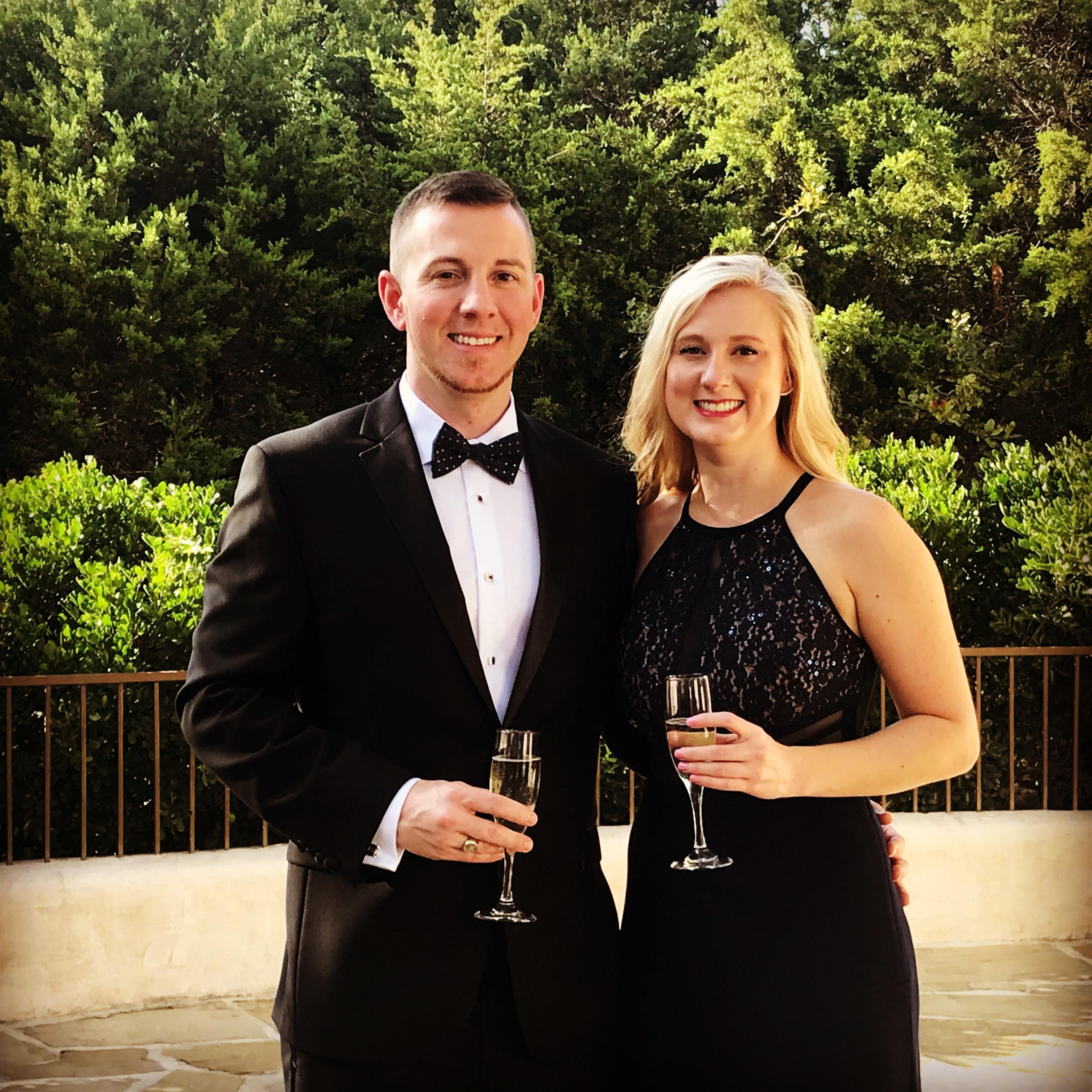 Our first official date- the gorgeous wedding of Alex and Ryan in San Antonio, TX