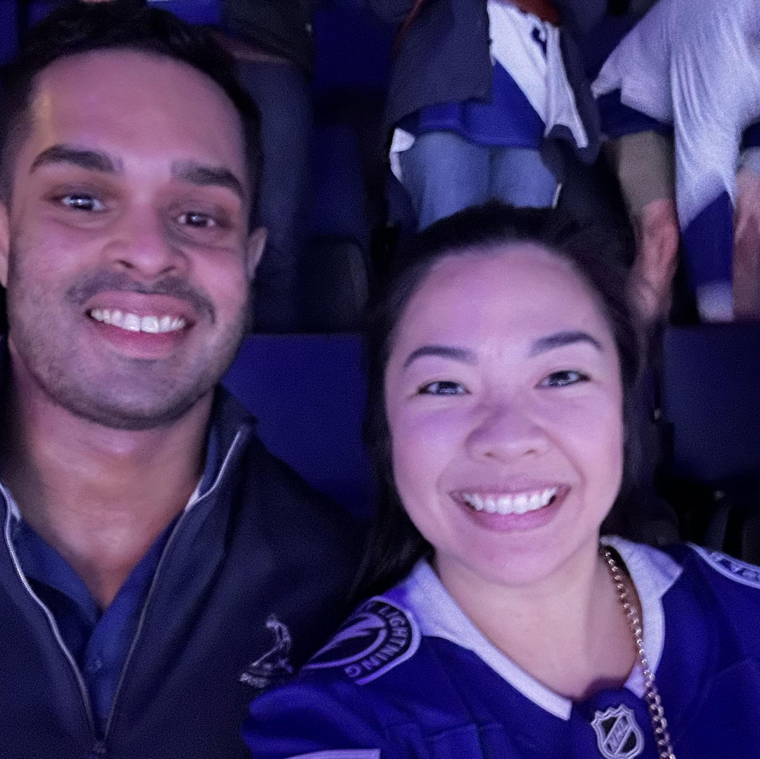 Lightning game in Tampa & my first hockey game!