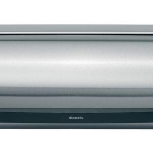 Brabantia Roll Top Bread Box - Matte Steel Fingerprint Proof