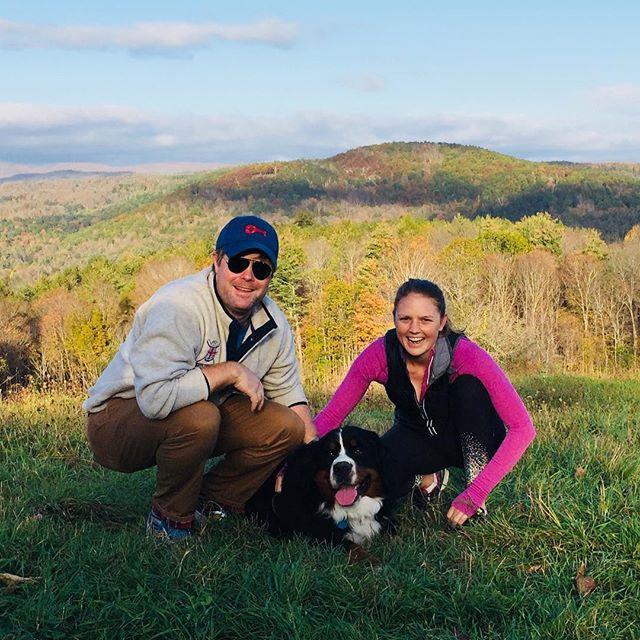 The view from Mt Peg in the early fall