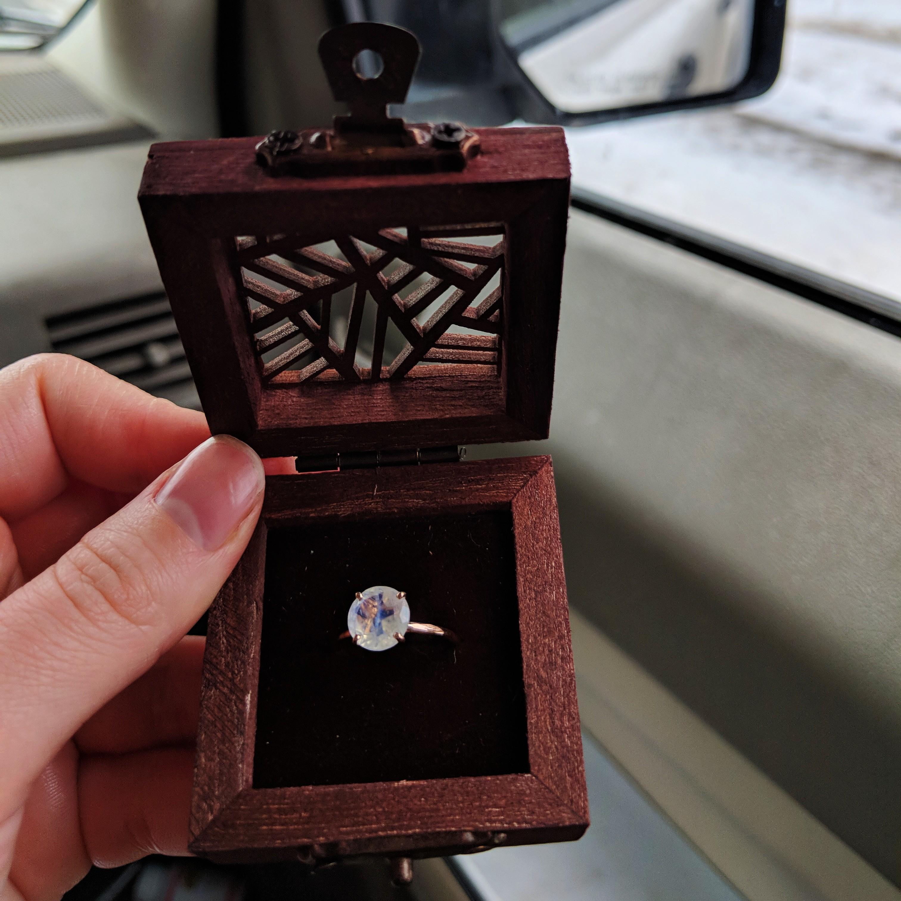 December 24th, 2017:
The day Emilio proposed! 💍