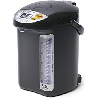 Zojirushi Micom Water Boiler & Warmer - 4.2 qt - Silver/Black