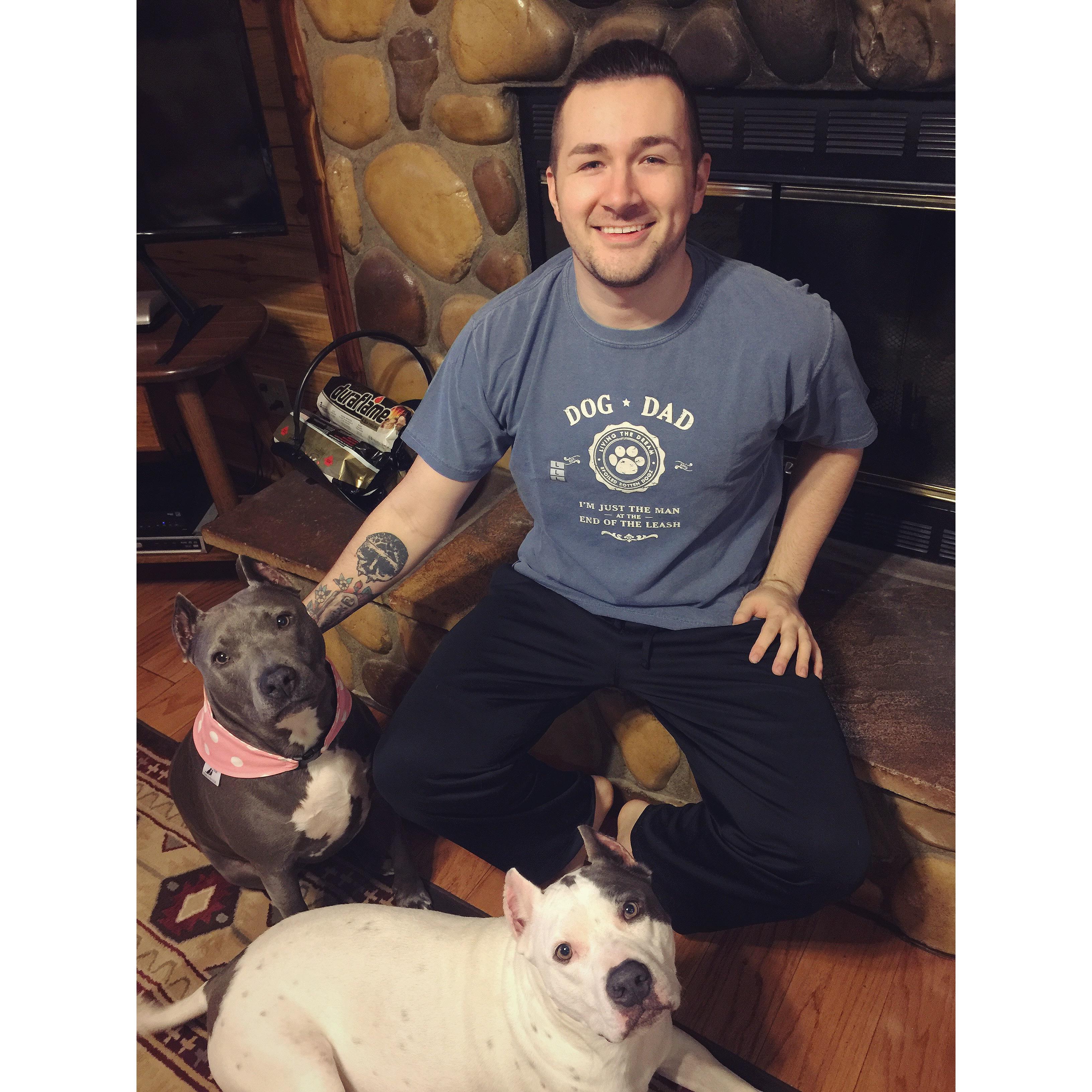 blessed with the best dog dad!