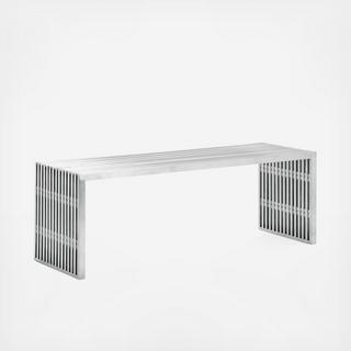 Novel Stainless Steel Double Bench