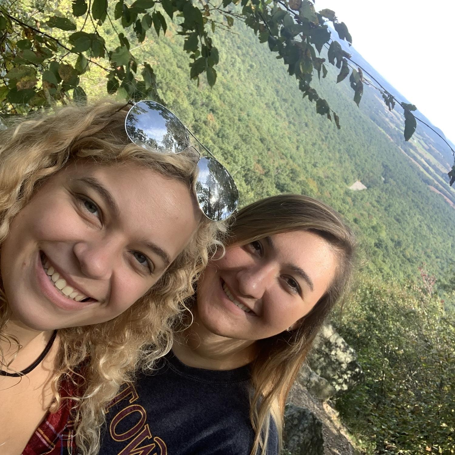 Hiking red hawk mountain was so much fun!