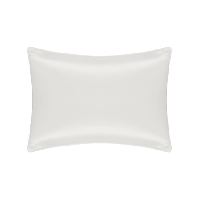 Unique Bargains 50% Silk Hair and Skin Queen Soft and Smooth Envelope Closure Pillowcase White Queen 20"x30" 1 Pc