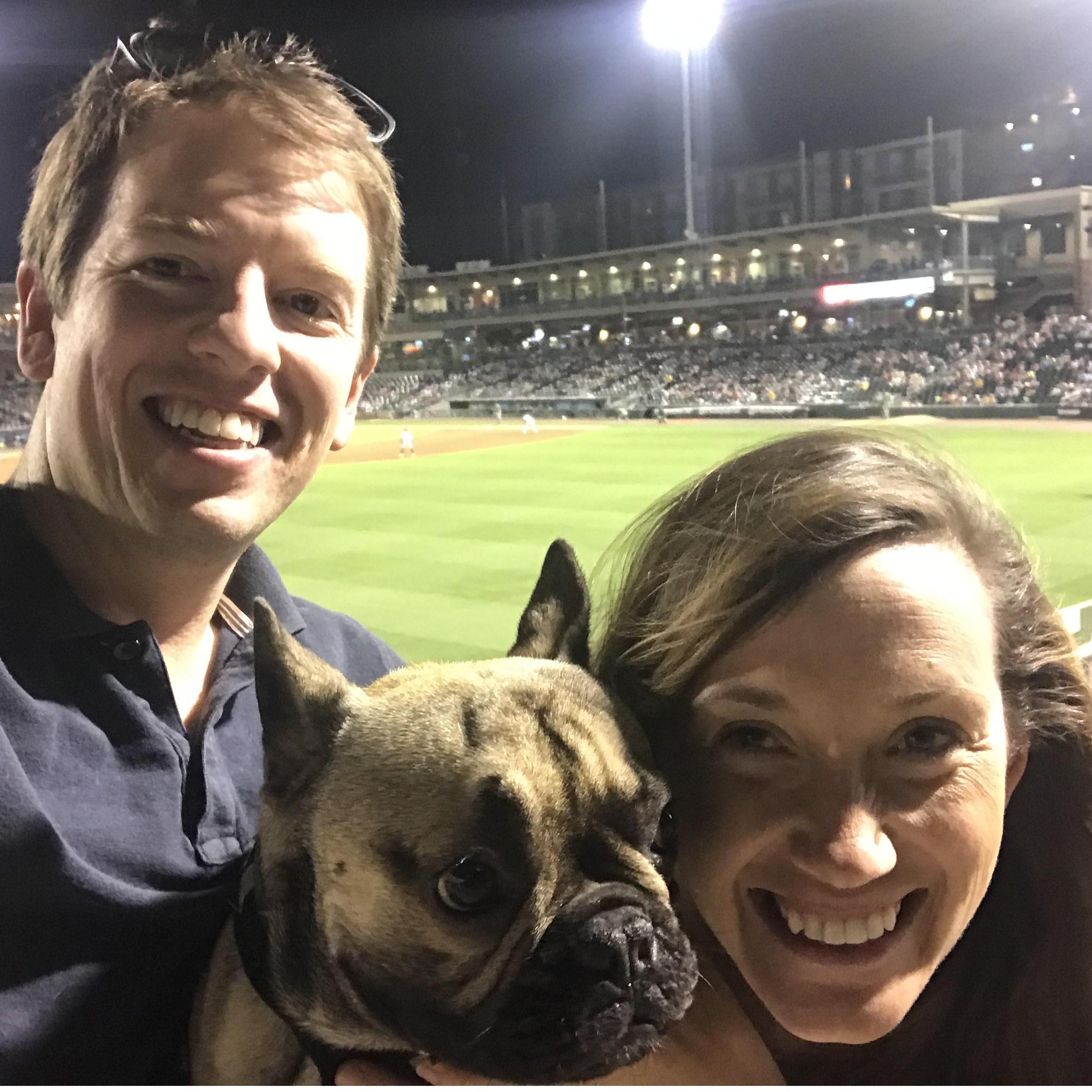 Family picture at Bark in the Park
May 2019