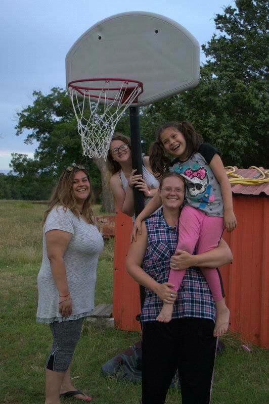 My girls... Angel, Katie, Princess & Star
