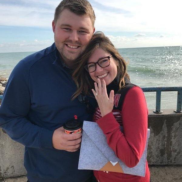 When Brock popped the question...