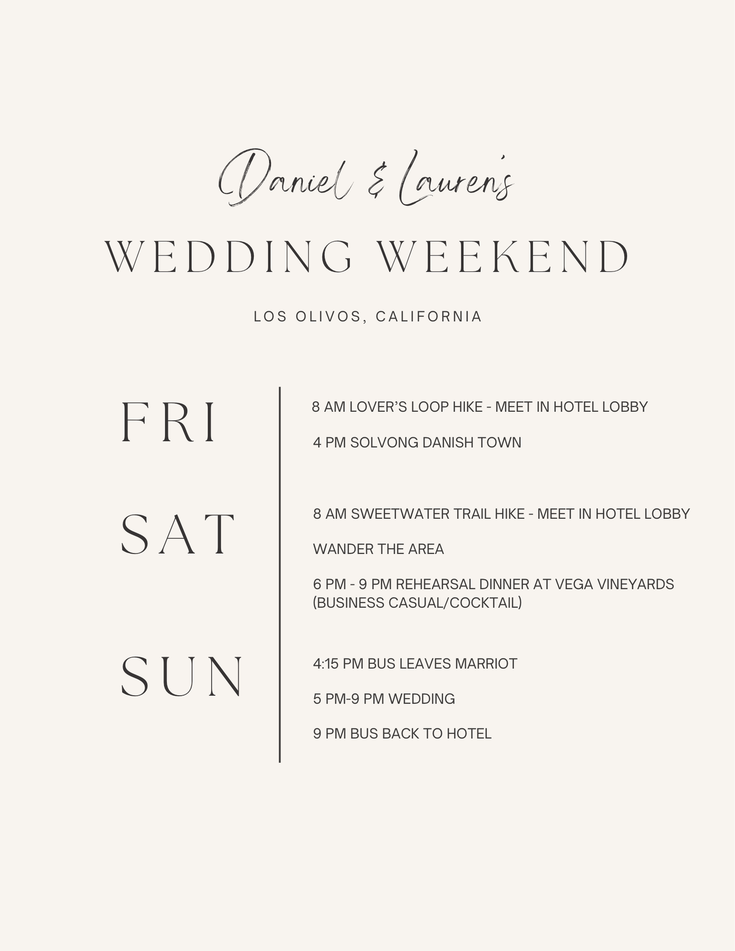 The Wedding Website of Lauren Drinkard and Daniel Rodriguez