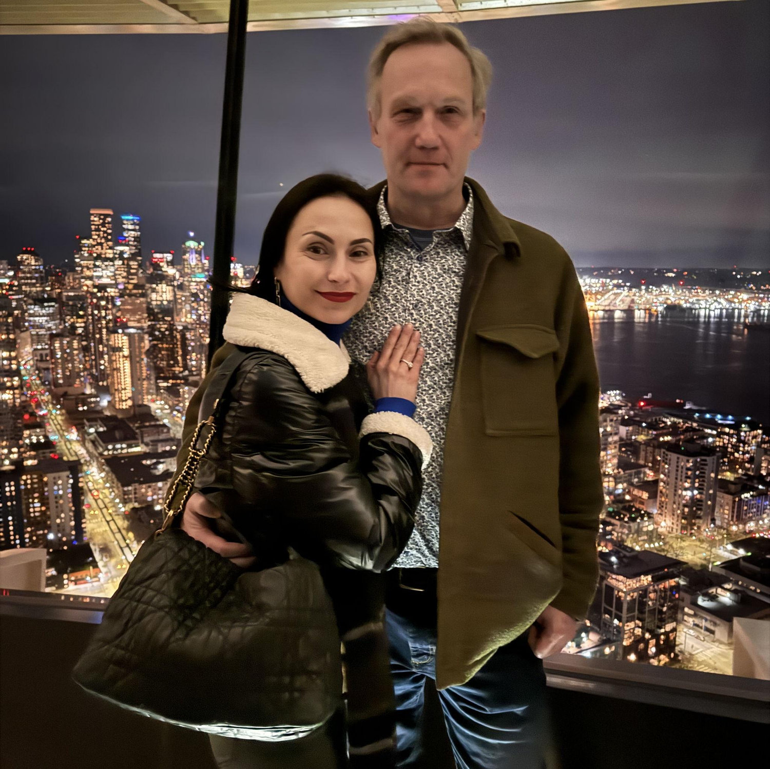 We take our relationship to new heights — literally.