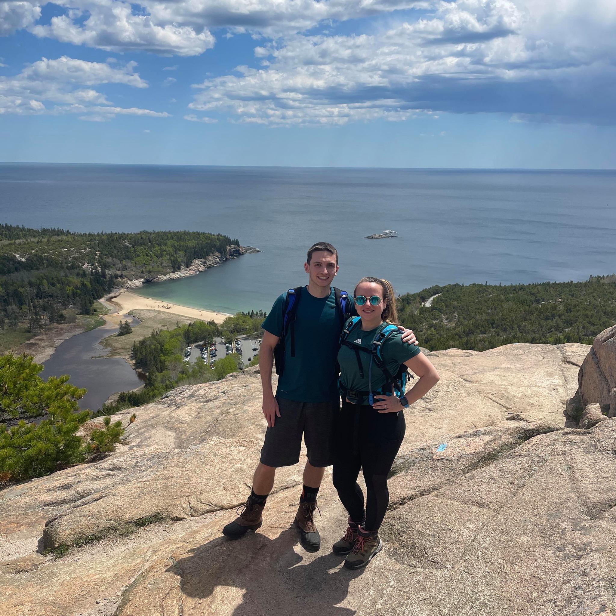 Hiking in Acadia
