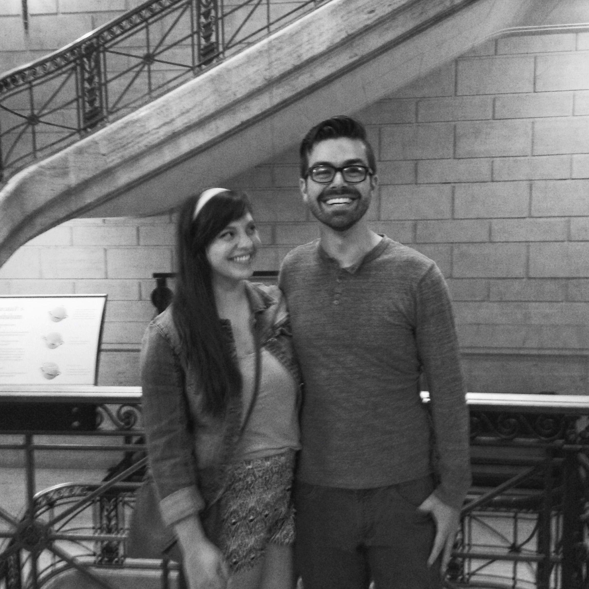 They really hit it off. Only problem was, Jeff was about to graduate and Abbey was still a freshman. Still, the summer of 2014 was spent having fun at the Franklin Institute and more.