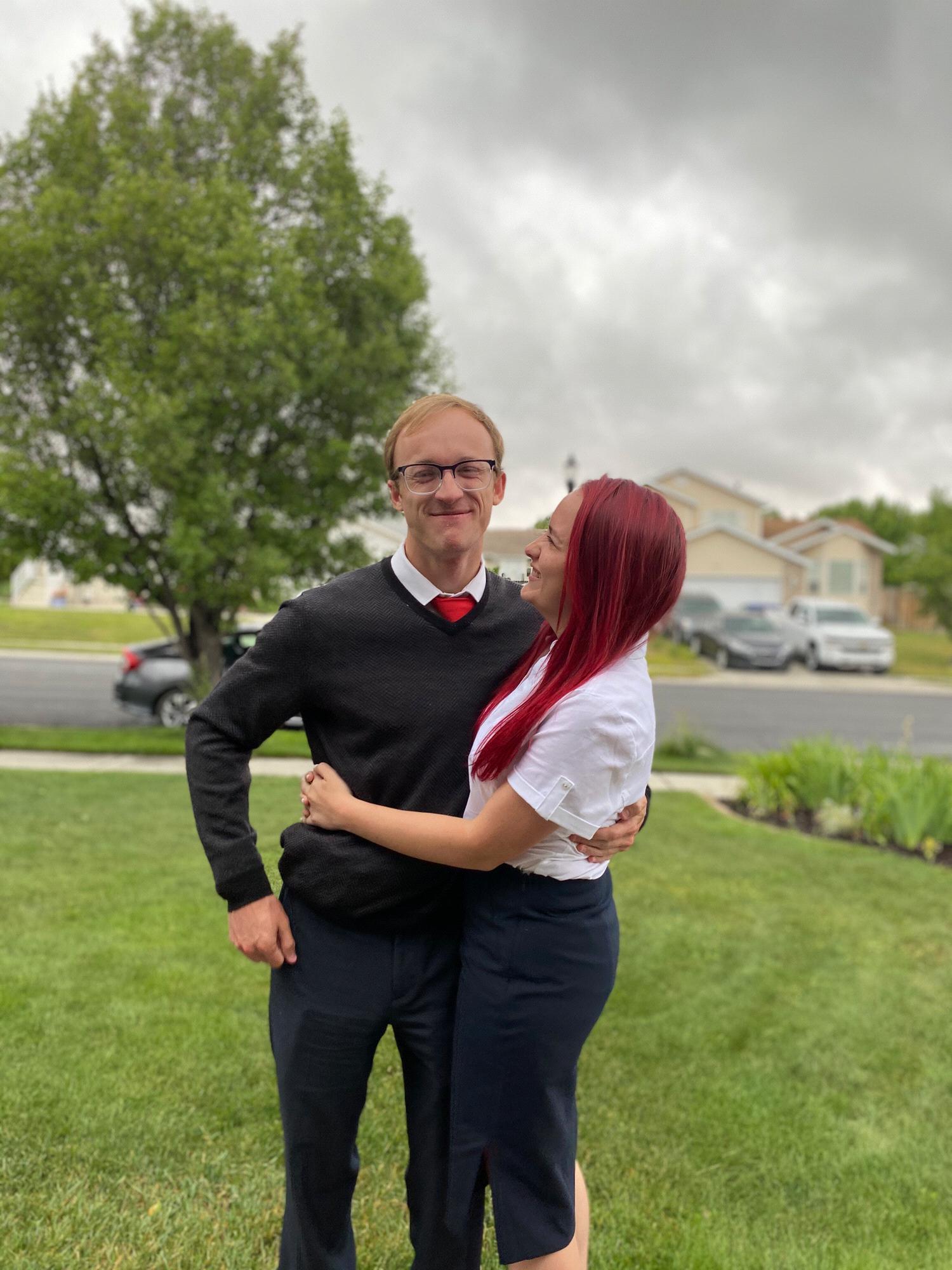 Back when Summer first dyed her hair red over quarantine