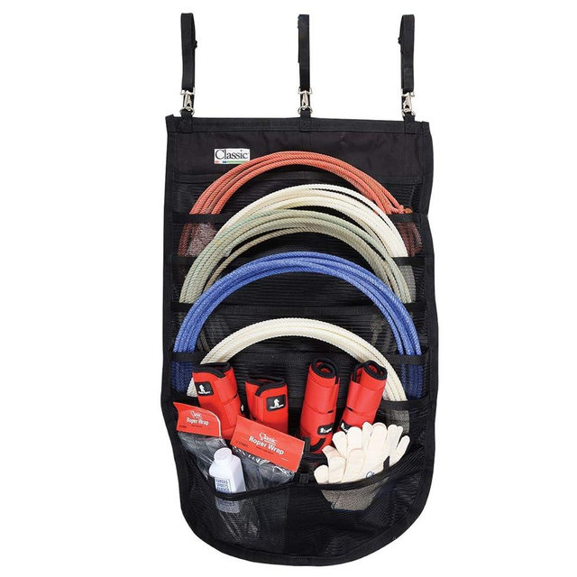 Classic Rope Hanging Rope Organizer, Black