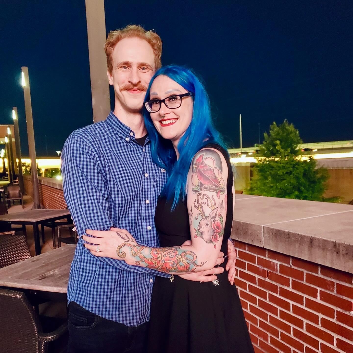 We got engaged right before this was taken! :)