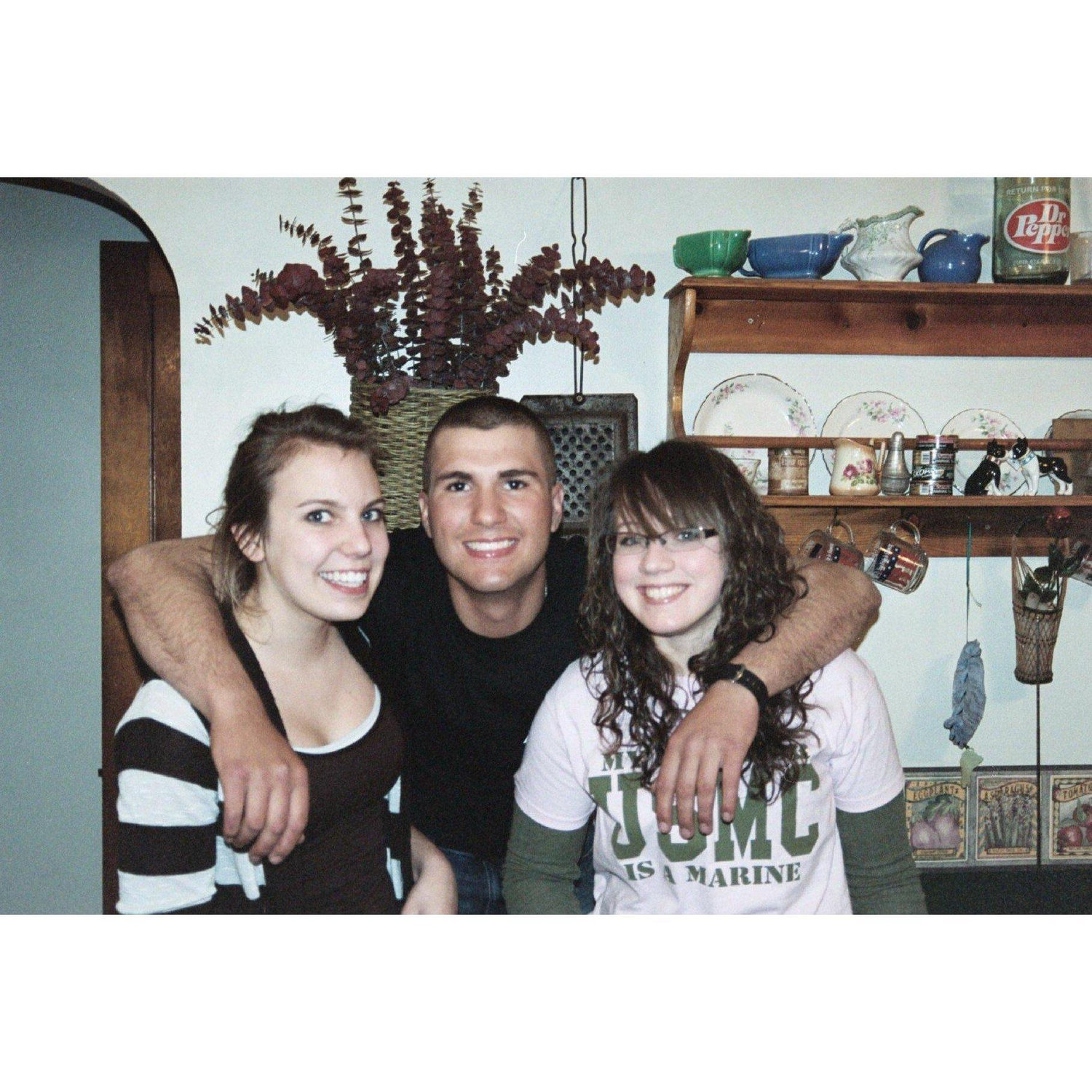 When Tyler got back from boot camp.