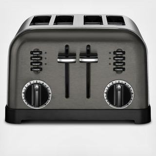 4-Slice Metal Classic Toaster CPT-180BKSP1