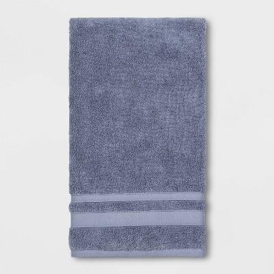 Bath Towel Solid Water Blue - Threshold™ Performance