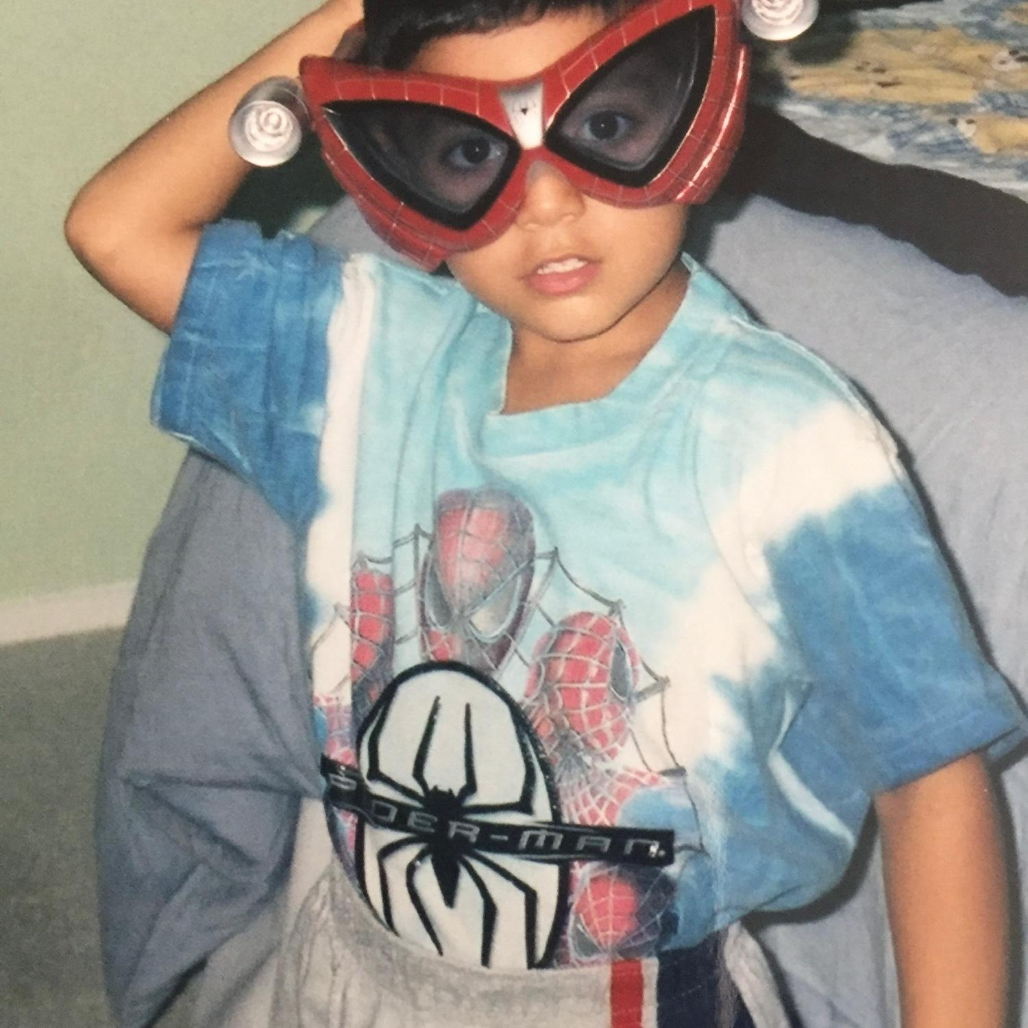 Biggest spider man fan to this day lol