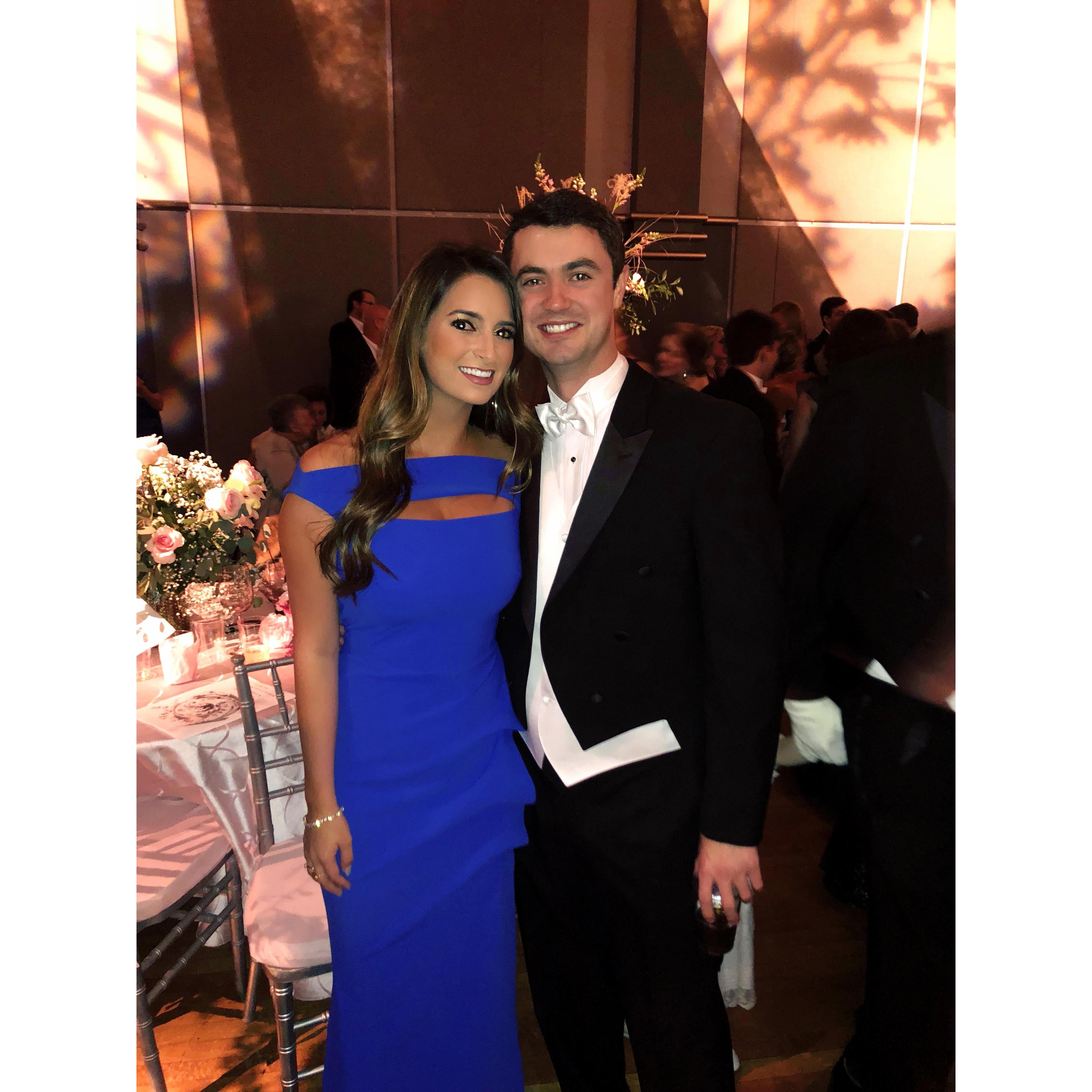 At the Camellia Ball in Mobile, Alabama!