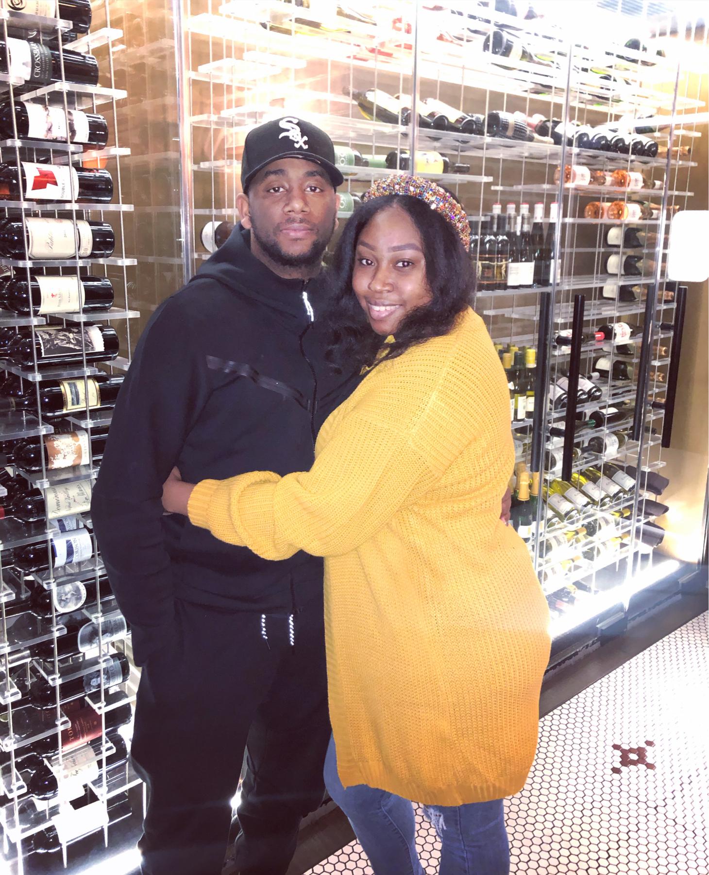 Brianna's 28th birthday dinner at Halls Chophouse in Columbia, SC (January 2021)