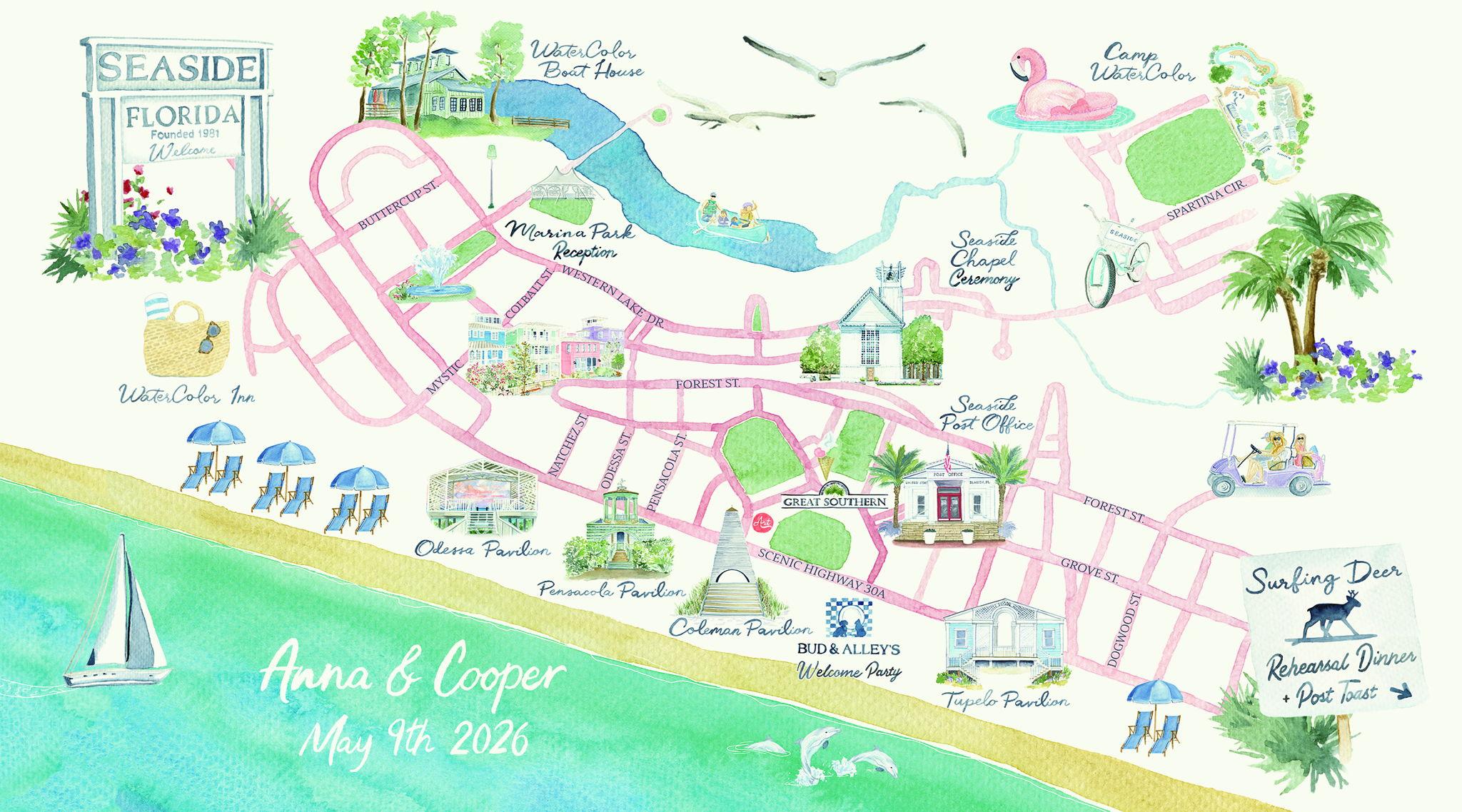 The Wedding Website of Anna Rollins and Cooper Bates
