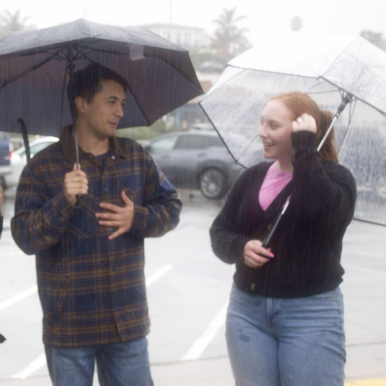 The rain made this day feel even more magical than it already was!