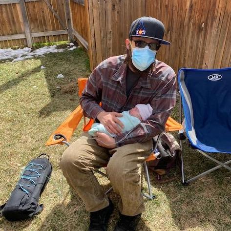 Nate became an Uncle in March 2021