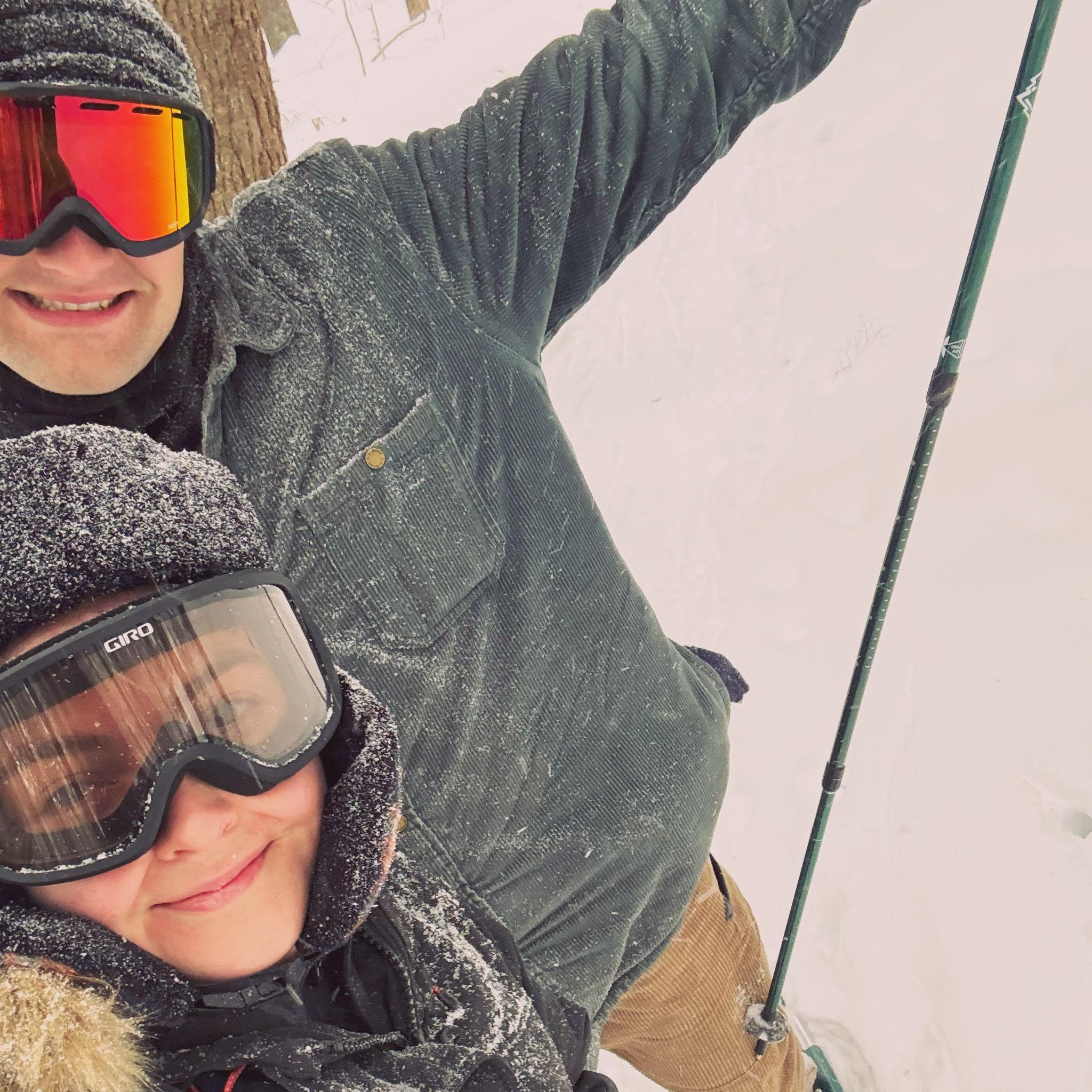 Snowy day in New Hampshire :)