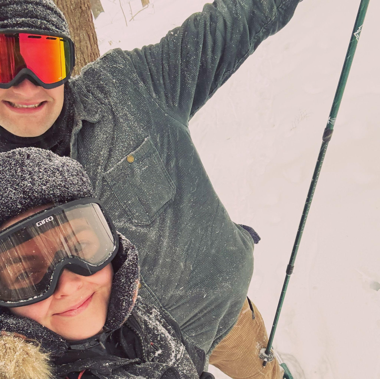 Snowy day in New Hampshire :)