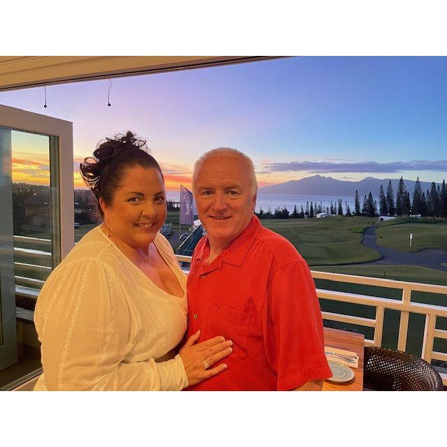 Dinner at the Plantation Course in Kapalua 2022