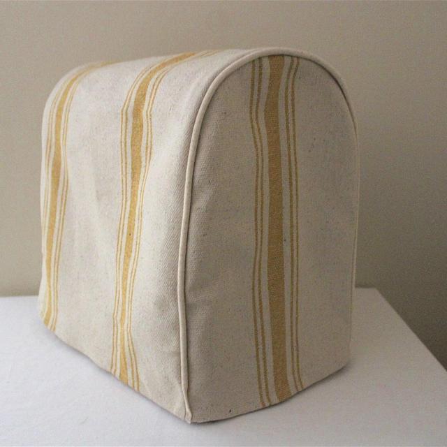 Gold Feedsack KitchenAid Mixer Cover