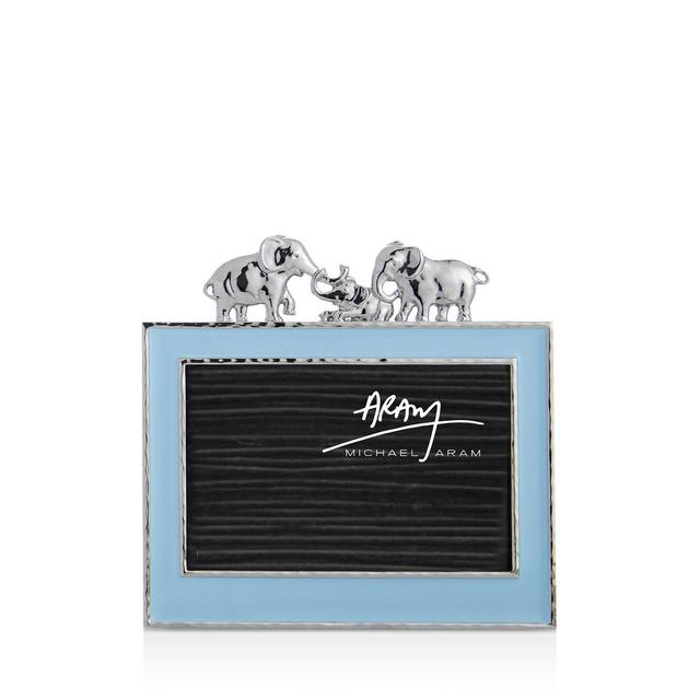 Michael Aram Elephant Enamel Frame, 4" x 6"